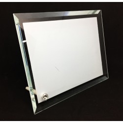 8" Glass Frame with Chamfer Angle 180x230